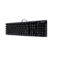 Teclado Mecanico Teros TE-4068G TE4068G Retroiluminación Rainbow USB Español